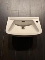Lavabo. Wit, Huis en Inrichting, Badkamer | Badkamermeubels, Ophalen, Minder dan 50 cm, Zo goed als nieuw, Minder dan 25 cm