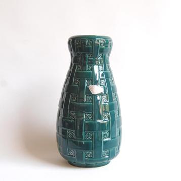 Vase vintage Keralux n58/36- E. D'Hossche 1958