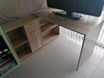 Houten bureau, Huis en Inrichting, Ophalen, Gebruikt, Bureau