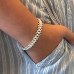 Facetgeslepen armband met glazen kralen, Overige materialen, Sarahberlemont@outlook.com, Belgique, Nieuw