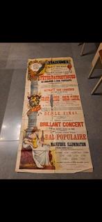 Ancienne Affiche de trazegnies, Ophalen of Verzenden, Zo goed als nieuw
