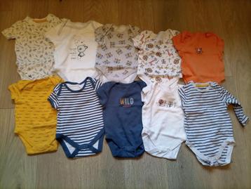 Pakket babykleding jongen maat 68 