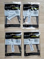 4 stuks - Fan Y kabel- 1x 3pins plug naar 2x 3pins plugs NEW, Ophalen of Verzenden, Nieuw