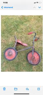 Vintage oude driewieler met mooie patina, Ophalen, Gebruikt