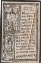 Carte de prière Vandenameele, Envoi, Image pieuse