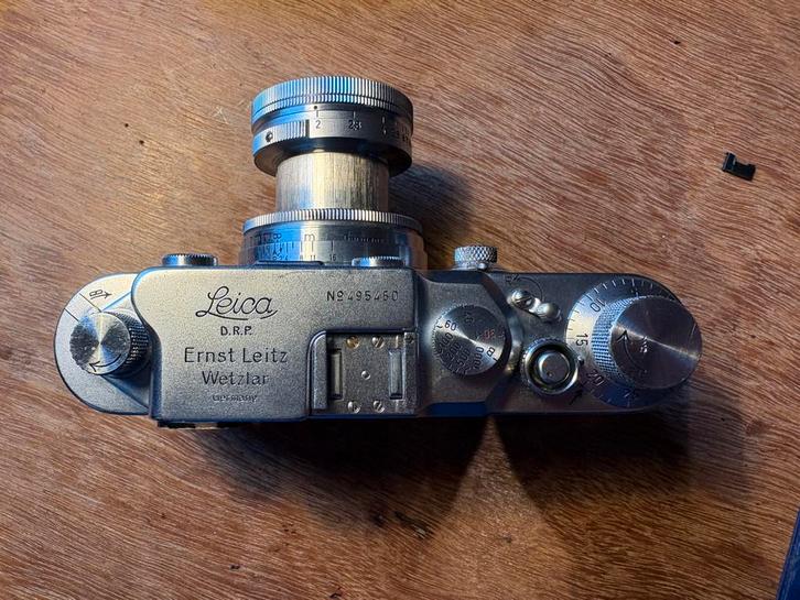 Leica IIIc (film tested*) avec summitar 50mm f2, TV, Hi-fi & Vidéo, Appareils photo analogiques, Utilisé, Leica, Enlèvement ou Envoi