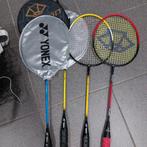 Badminton rackets met net, Racket(s), Ophalen of Verzenden, Zo goed als nieuw