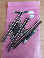 Marklin Z Schakelrails 8599 (3 stuks), Hobby en Vrije tijd, Modeltreinen | Overige schalen, Gebruikt, Gelijkstroom, Rails, Ophalen of Verzenden