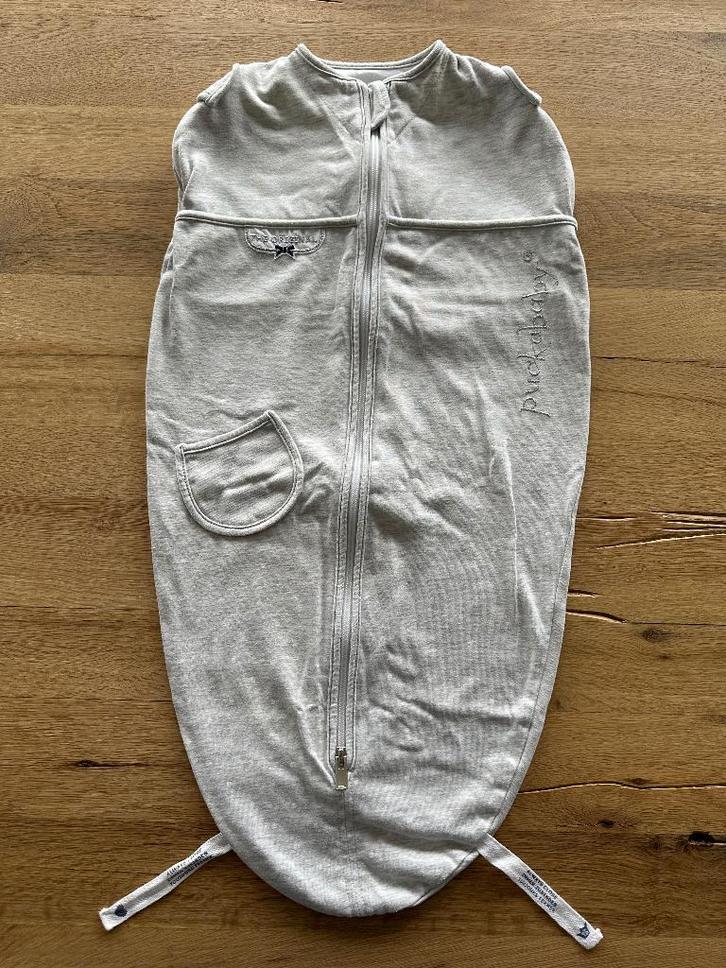 Puckababy slaapzak The Original - Mini 3/6 M - Grey dotty, Kinderen en Baby's, Dekens, Slaapzakjes en Inbakerproducten, Zo goed als nieuw