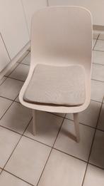 6 stoelen Odger beige Ikea incl. zitkussens, Ophalen, Kunststof, Overige kleuren, Zo goed als nieuw