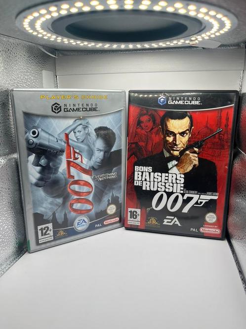 007 James Bond Games Nintendo Gamecube, Consoles de jeu & Jeux vidéo, Jeux | Nintendo GameCube, Utilisé, Aventure et Action, 3 joueurs ou plus