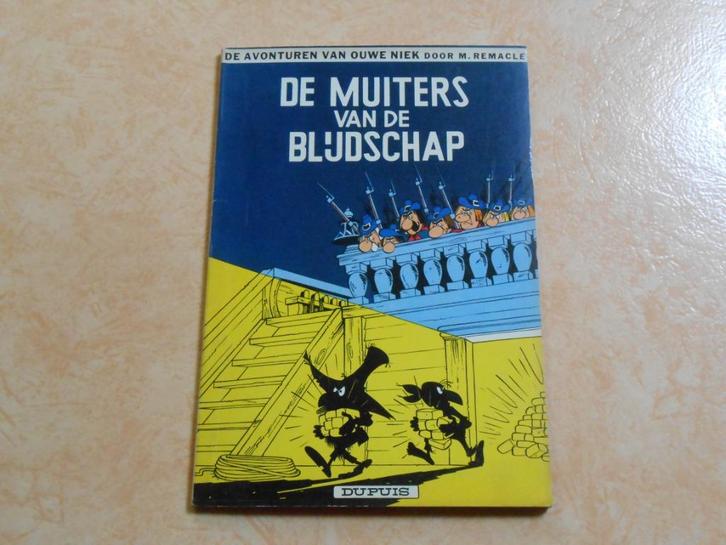 Ouwe Niek en Zwartbaard 5 De muiters van de Blijdschap 1962, Boeken, Stripverhalen, Zo goed als nieuw, Eén stripboek, Ophalen of Verzenden