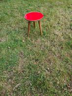 Retro vintage plantentafel bijzettafel tripod formica, Ophalen of Verzenden