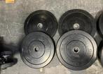 Bumperplates Bumper Plates 100kg Gewichten Olympisch, Sport en Fitness, Halterschijven, Gebruikt, Rug, Ophalen