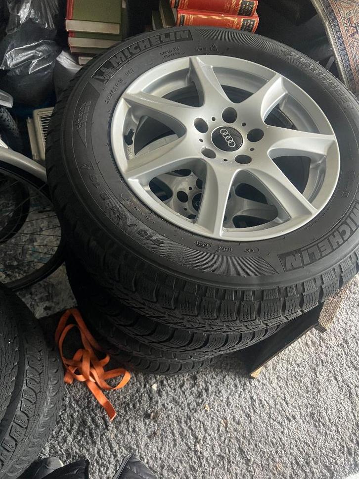 Enzo winter set Michelin ❄️ET38 5x112 Audi Mercedes VW SEAT, Auto-onderdelen, Banden en Velgen, Banden en Velgen, Winterbanden