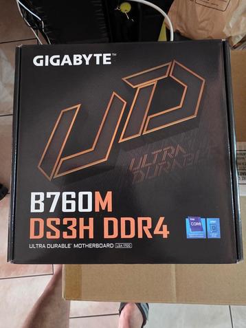 gigabyte B760M DS3H DDR4 beschikbaar voor biedingen