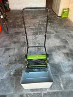 Handgrasmaaier met bak, Tuin en Terras, Grasmaaiers, Ophalen, Zo goed als nieuw, Handgrasmaaier