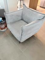 Grijze fauteuil te koop, Huis en Inrichting, Fauteuils, Ophalen, Zo goed als nieuw