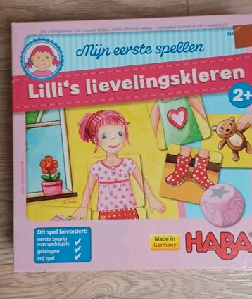 Spel Haba Lilli´s lievelingskleren Mijn eerste spellen 2+ beschikbaar voor biedingen