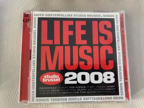 Studio brussel life is music 2008, CD & DVD, CD | Compilations, Comme neuf, Pop, Enlèvement ou Envoi