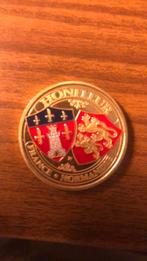 Munt honfleur Normandië Frankrijk, Postzegels en Munten, Ophalen, Frankrijk, Losse munt, Goud