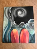 Schilderij Tijs Vanneste, Antiek en Kunst, Ophalen