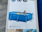 Intex zwembad met pomp. ( 260x160x65 cm), Ophalen of Verzenden, Zo goed als nieuw