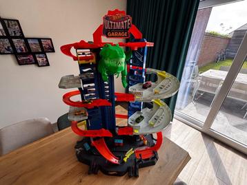 Hot Wheels City Robo Beasts Ultieme Garage met T-Rex  beschikbaar voor biedingen