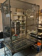 Grande Cage perruche/perroquet, Enlèvement ou Envoi, Utilisé