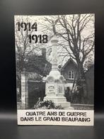1914-1918 Quatre ans de guerre dans le grand Beauraing, Livres, Comme neuf, Avant 1940, Général