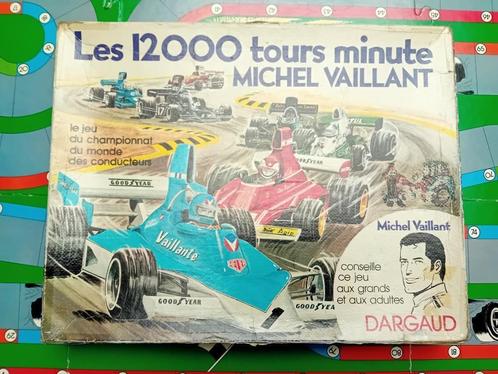 Michel Vaillant - jeu société 12000 tours minutes, Verzamelen, Stripfiguren, Gebruikt, Boek of Spel, Overige figuren, Ophalen of Verzenden