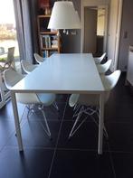 Design Tafel TENSE MDF ITALIA in kunsthars wit, 200 cm of meer, 50 tot 100 cm, Overige materialen, Design strak