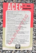 ACEC-garantiedocument/Waarborg 1962, Ophalen of Verzenden, Zo goed als nieuw, Overige typen