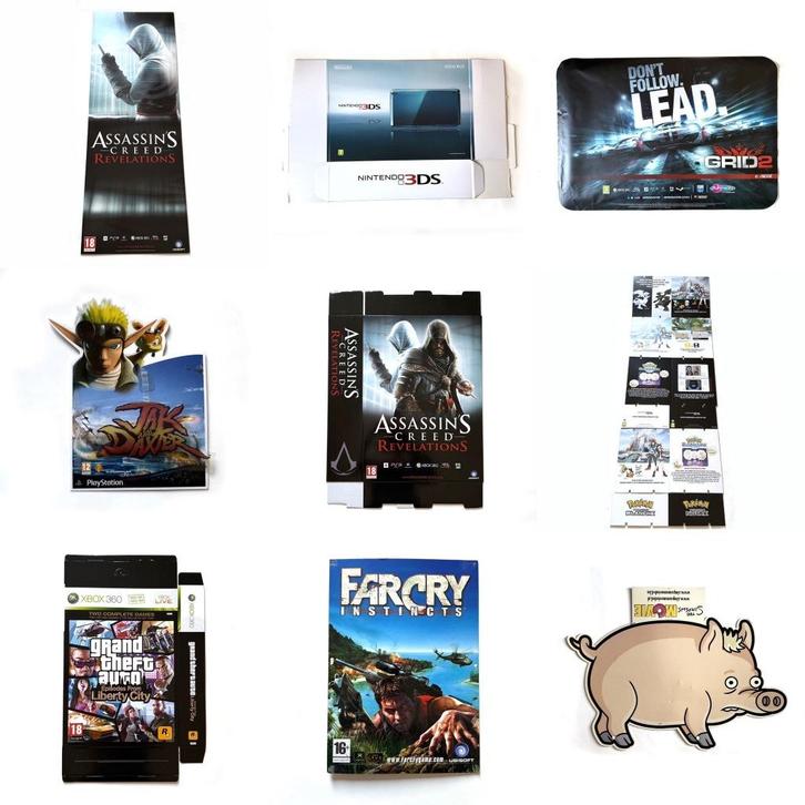 PLV Jeux Vidéo Nintendo / Playstation / Xbox, Collections, Marques & Objets publicitaires, Comme neuf, Autres types, Enlèvement ou Envoi