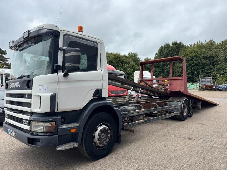 Scania 94.230 *RECOVERY TRUCK+WINCH* (bj 2003), Auto's, Vrachtwagens, Bedrijf, Te koop, Scania, Diesel, Handgeschakeld, Wit, Achterwielaandrijving