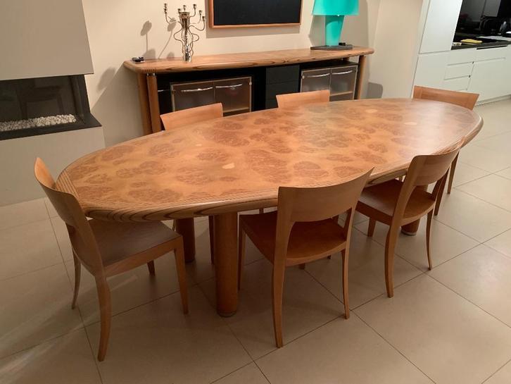 UITZONDERLIJKE eetkamer en dressoir, Huis en Inrichting, Complete eetkamers, Zo goed als nieuw, 6 tot 8 stoelen, Ophalen