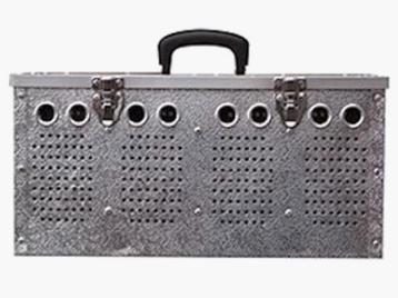 Aluminium Duivenmand 4 Dieren - Natural beschikbaar voor biedingen