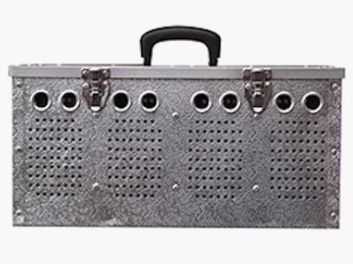 Aluminium Duivenmand 4 Dieren - Natural, Dieren en Toebehoren, Overige Dieren-accessoires, Nieuw, Ophalen