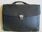 Sac d'école en cuir vintage sac d'école Italie en cuir 627, Comme neuf, Noir, Autres types, Envoi