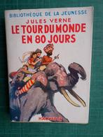 Le tour du monde en 80 jours (Jules Verne) - 1954 - 254 pgs, Enlèvement ou Envoi, Utilisé, Europe autre, Jules Verne