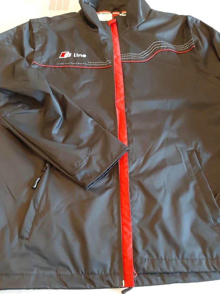Audi Sport outdoorjas heren, zwart: nooit gedragen, Kleding | Heren, Jassen | Zomer, Maat 56/58 (XL), Zwart, Ophalen of Verzenden