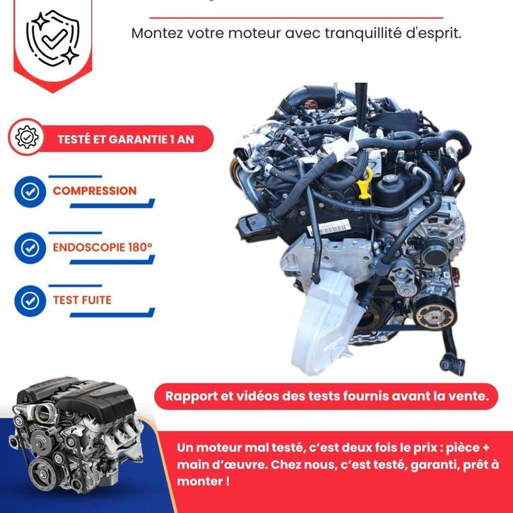 COMPLETE NIEUWE FABRIEKSMOTOR GOLF 8 GTI 2.0 TSI 245ccV DNP, Auto-onderdelen, Motor en Toebehoren, Volkswagen, Nieuw, Ophalen of Verzenden