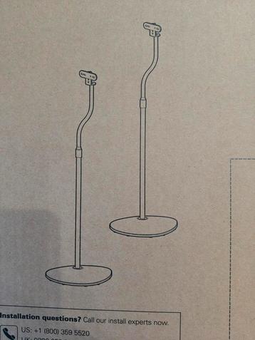 Luidspreker standaards / Speakerstands beschikbaar voor biedingen
