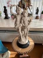 Prachtig klassiek beeld – twee spelende kinderen, Ophalen, Zo goed als nieuw