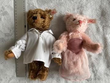 Steiff Roméo et Juliette, Enlèvement ou Envoi, Comme neuf, Ours en tissus, Steiff