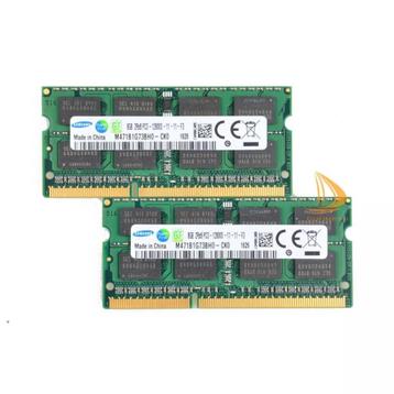 Samsung Kit 8Go (2*4Go) PC3-12800 1600MHz SO-DIMM beschikbaar voor biedingen