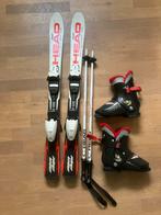 Skilatten, sticks en boots  HEAD (voor +/- 6 jaar), Sports & Fitness, Ski & Ski de fond, Ski, 100 à 140 cm, Utilisé, Head