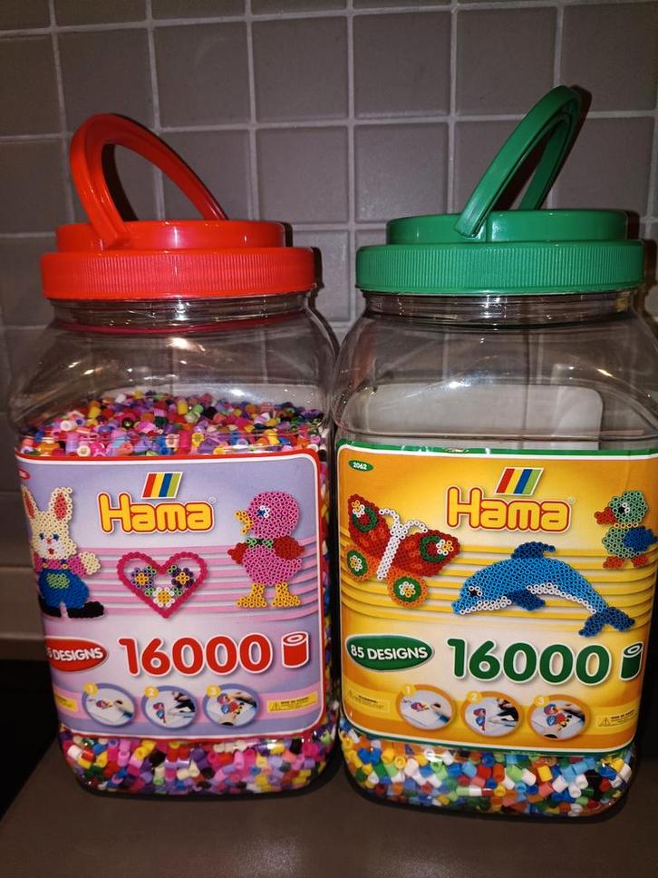 Strijkparels en sjablonen, Hobby & Loisirs créatifs, Bricolage, Utilisé, Autres types, Enlèvement ou Envoi