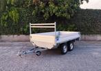 Dubbelasser 750kg keuringsvrij met coc-attest, Auto diversen, Aanhangwagen-onderdelen, Ophalen, Zo goed als nieuw