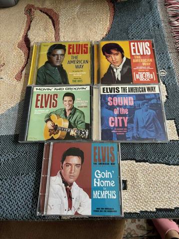 Elvis set van 5 bootleg cd's, The American way beschikbaar voor biedingen